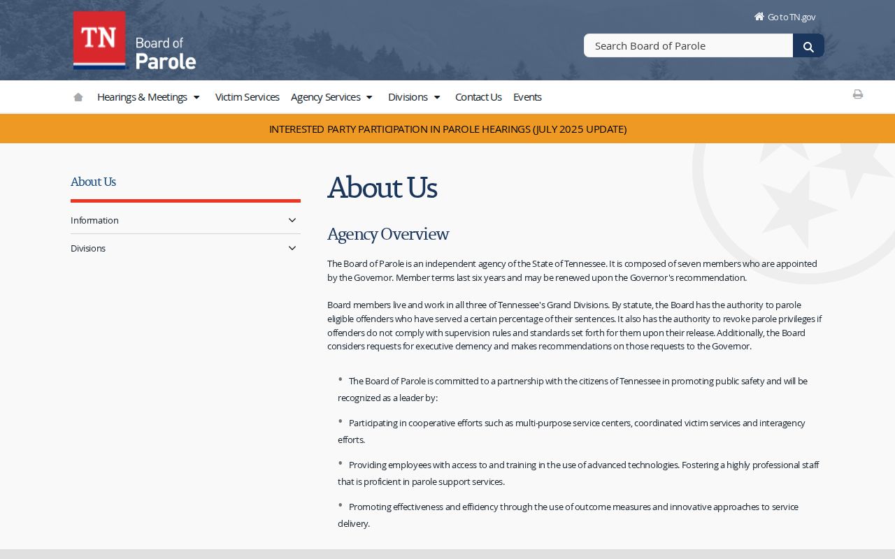 Stewart County criminal record parole authority information