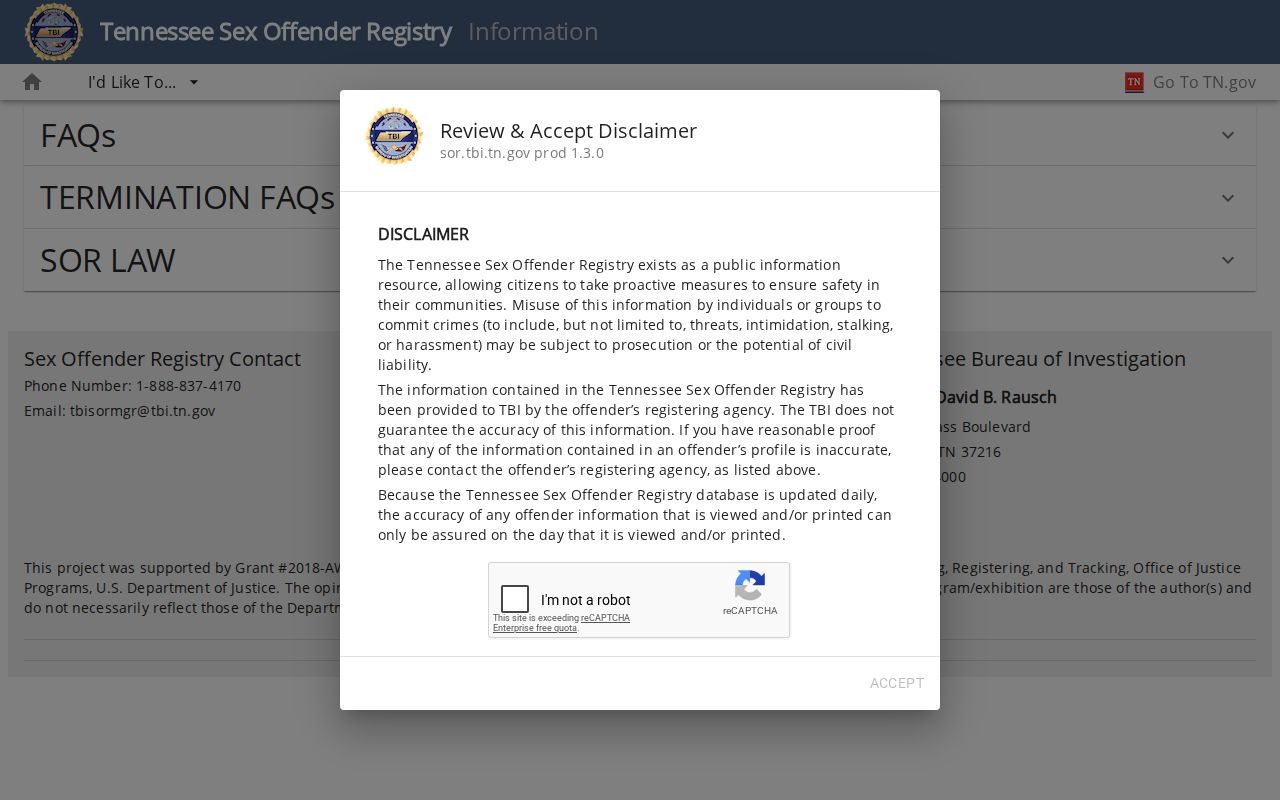 Stewart County sex offender registry reporting and correction information